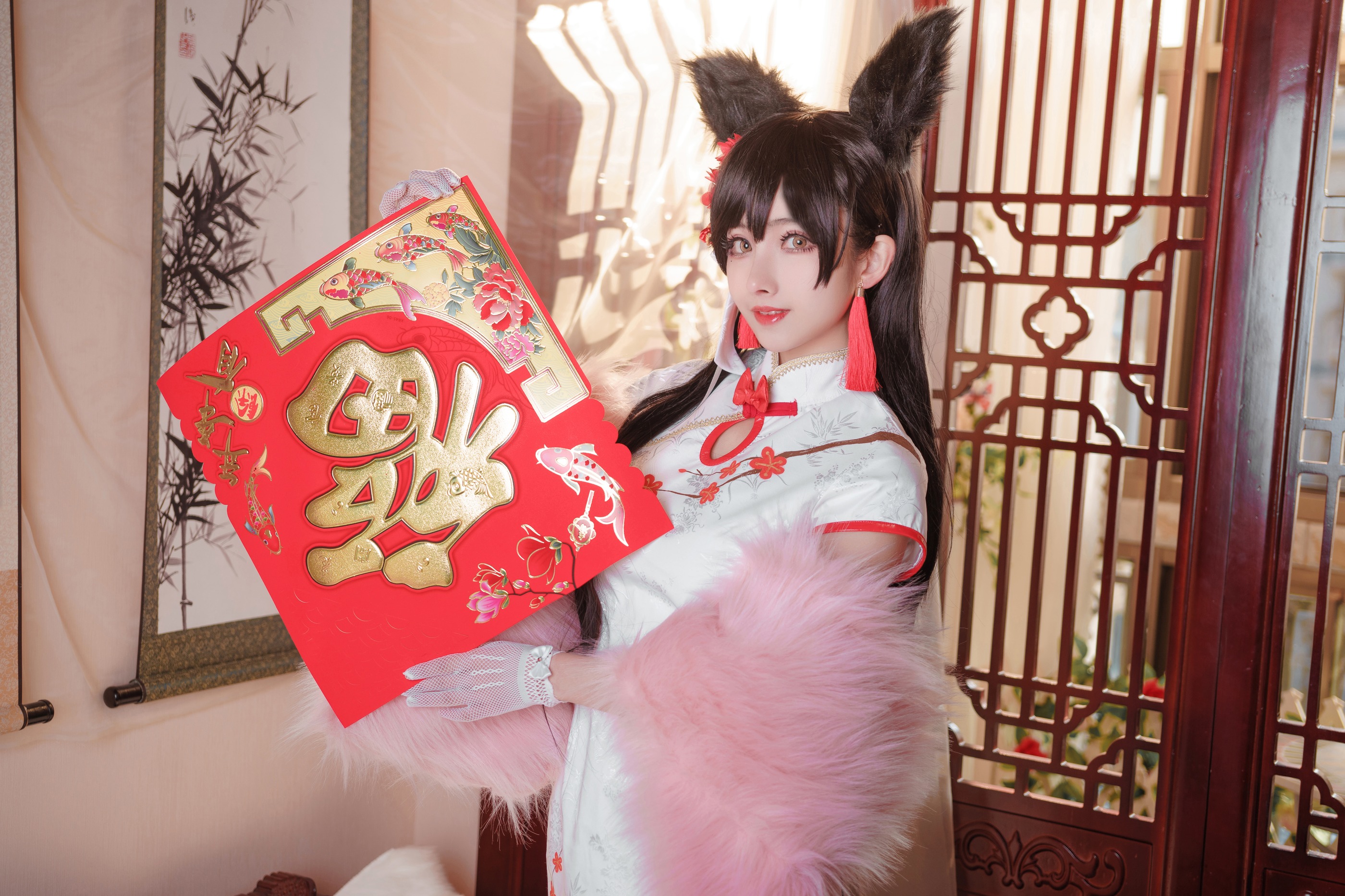图片[1]-rioko凉凉子 – NO.003 爱宕旗袍 [20P]-XikXak